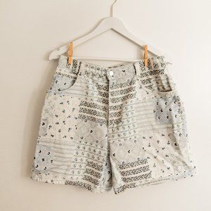 Vintage Highwaist Floral Shorts